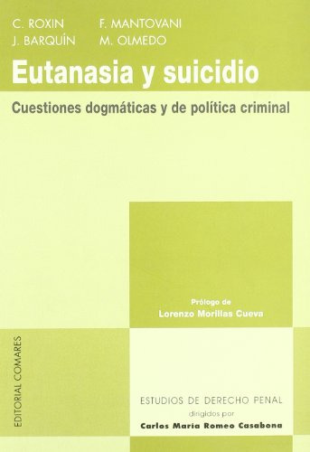 Eutanasia Y Suicidio-cuestiones Dogm -sin Coleccion-