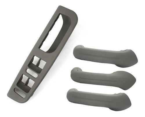 Kit 4 Asideros Cubiertas Jetta Golf Mk4 Gris