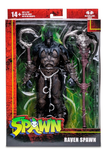 Raven Spawn (small Hook) Wave 3 Mcfarlane Toys - 7 Pulgadas