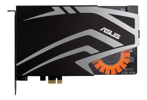 Tarjeta de sonido PCIe Asus Strix Soar 7.1, color negro