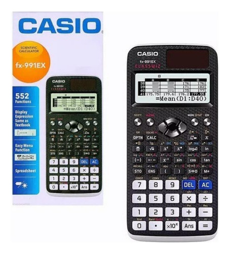 I1 Scientifica Calculator Fx-991ex Classwiz552 Functions