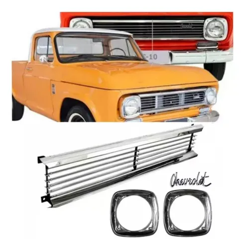 Kit Grade D10 C10 C10 C14 C15 A10 Veraneio Inox Aro Cromado Menor preço em Kit Grade D10 C10 C10 C14 C15 A10 Veraneio Inox Aro Cromado