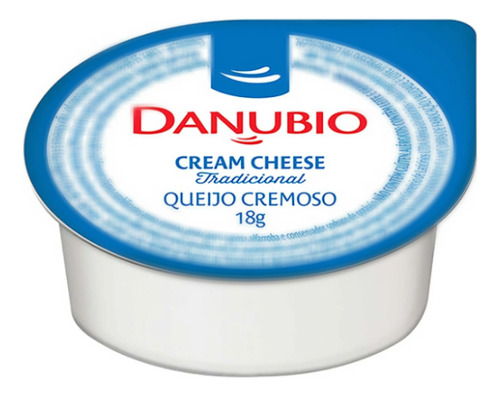 Cream Cheese Danubio Blister Sache 18g Caixa 144 Unidades