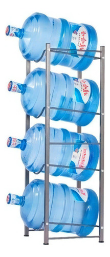 Estante Organizador Botellones Agua 20l 4 Bases Blanco