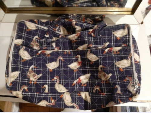 Imagem 3 de 4 de Kit 3 Malas-bolsas Diferentes Tamanhos Tecido Dobráveis