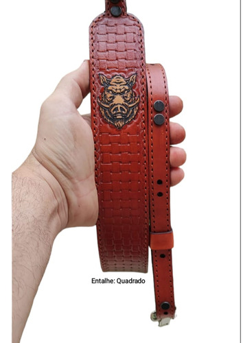 Bandoleira Com Zarelho De Gancho Para 38/357 Ou 40/44 40/44