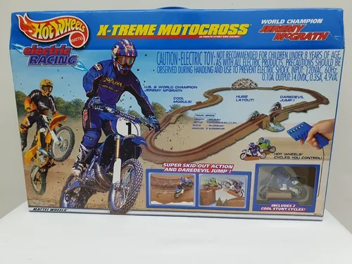 Pista Hot Wheels De Jeremy Mcgrath X treme Moto Motocross Cuotas