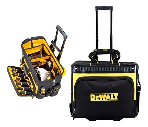 Bolsa Ferramentas C/ Rodinhas Dwst82929 Dewalt Cor Preto/amarelo