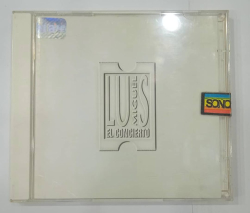 Luis Miguel El Concierto 2 Cd's Original Usado Qqj.