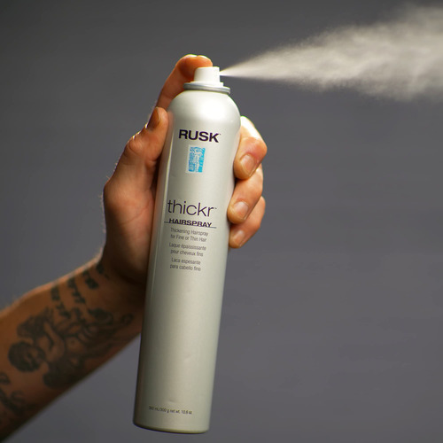 Bloqueadores Uv Hairspray Rusk Thickening Extrahold De 300 M