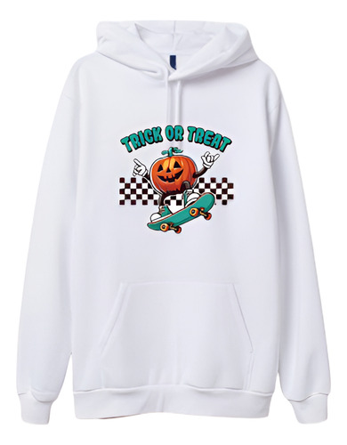 Sudadera Hoodie Unisex Dulce O Truco Calabaza