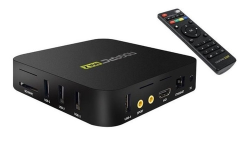 Smart Tv Box Noga Android Wifi 1080p Netflix + Hdmi +control