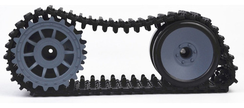U Kit De Oruga Para Robots Tank Chassis Platform Arduino Rc