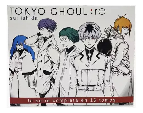 Tokyo Ghoul Re - Box Set - Panini - Manga 16 Tomos Completa