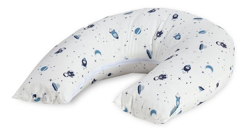 Almofada Amamentação Super Macia Para Bebe Liso E Estampado Cor 8 - Triangles
