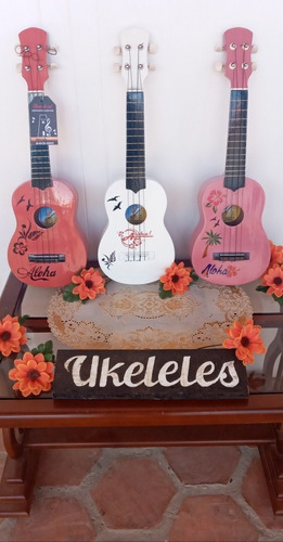 Imagen 3 de 3 de Ukeleles Tipo Conciertoy Tipo Soprano