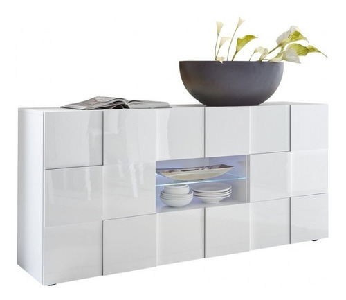 Imagen 3 de 4 de Mueble Vajillero Poliuretano Alto Brillo Ref: Calisto 2.0