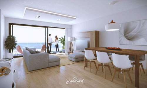 Imagen 15 de 27 de Torre Arenas T4 U715 | Venta Apartamento Monoambiente A Estrenar En Malvín Sur - Rambla - Premium - Full Amenities - Entrega Inmediata!