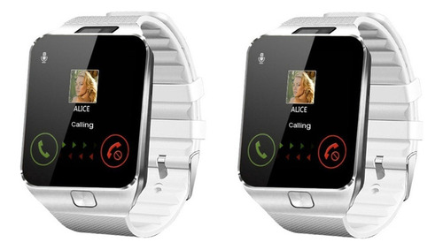 2 Smartwatches Dz09 Compatibles Con Tarjeta Sim Y Cámara .