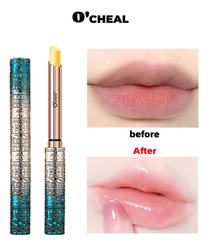 V Lip Balm, Lápiz Labial Cálido Que Cambia De Color, Hidrata