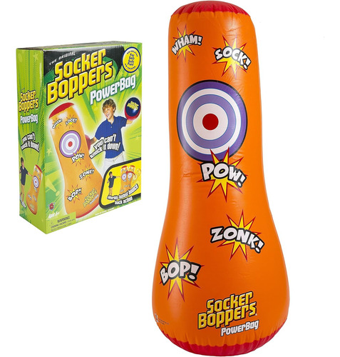 Socker Bopper Power Bag Saco De Boxeo Inflable De Pie N...