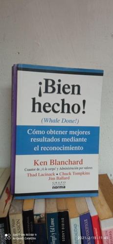 Libro Bien Hecho! Ken Blanchard