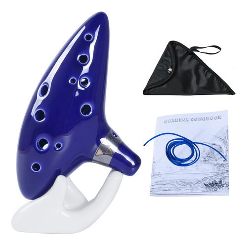 Aurzen Zelda Ocarina 12 Agujeros Alto C Ocarinas Con Libro D