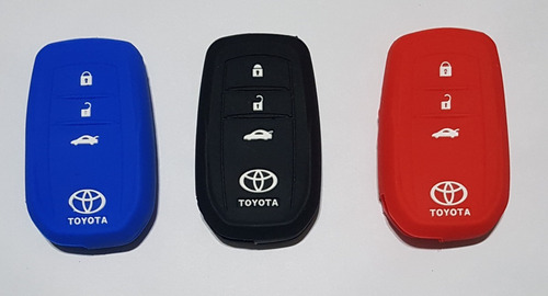 Funda Cubre Llave Presencia Silicona Toyota Hilux Sw4 2016 