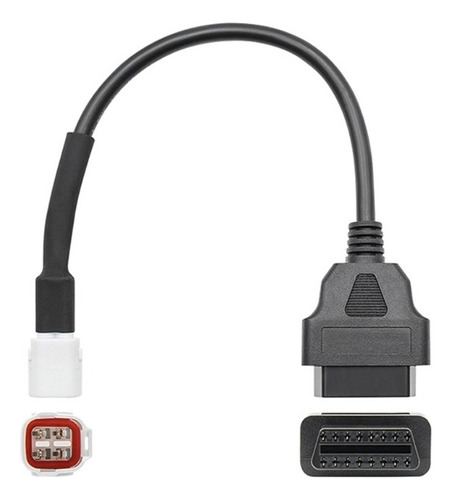 Cable K+can Compatible Con Motocicleta Yamaha Obd A 4 Pines