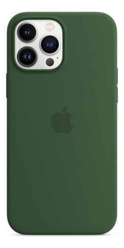 Funda Silicona Case Para Iphone 11/13/14/15 & Pro Pro Max Verde Musgo 15 Pro Max