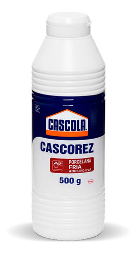 Cola Cascola Cascorez Porcelana Fria Biscuit Pva 500ml