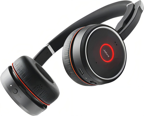Headset Stereo Sem Fio Bluetooth E Usb Evolve 75 Uc Jabra
