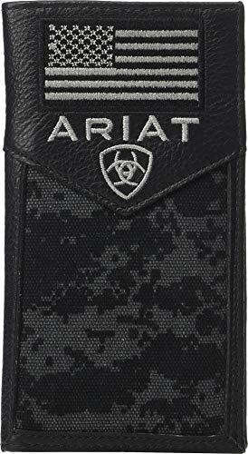 Ariat Sport Patriot Rodeo Wallet Black One Sr2f6