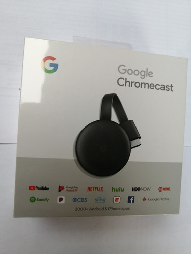 Google Chromecast 3 Netflix Youtube Smarttv 2019 Oferta