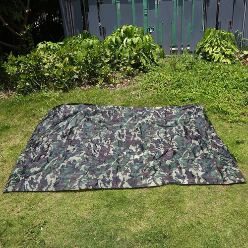 Refugio Lona Carpa Impermeable Ligero Camuflaje (2 * 1.43 M)