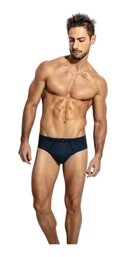 Imagen 1 de 7 de Pack X 3 Slip De Hombre Reforzado Con Toalla Eyelit Art 311