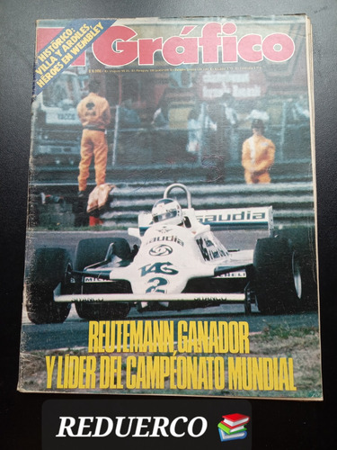 El Gráfico 3215 Reutemann Fillol Maradona Menotti 19/5/1981 (Usado)