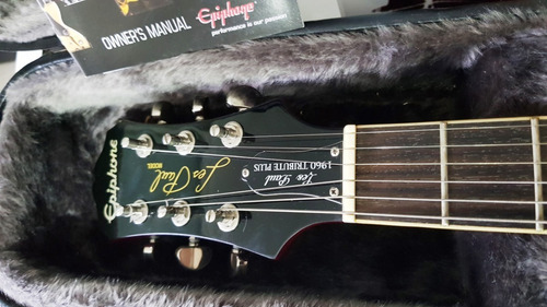 Imagem 5 de 10 de Guitarra EpiPhone Les Paul Tribute 60 Plus Caps Gibson Case
