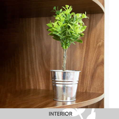 10 Arbolitos De Hojalata 22 Cm Minimalista Interior