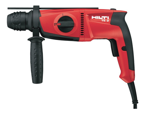 Rotomartillo electroneumático Hilti TE 2 rojo con 650W de potencia 220V