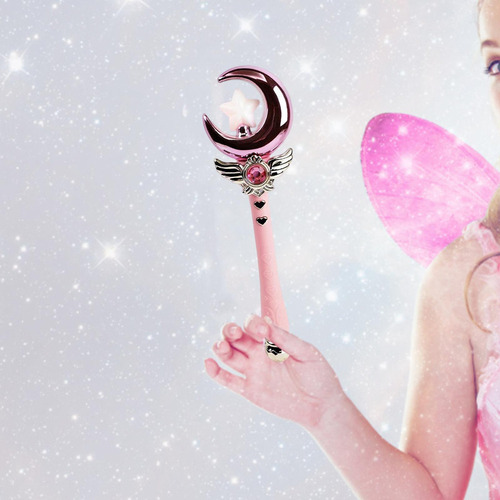 . Las Niñas Iluminan De Princesa Con Luz Y Música Para Baile