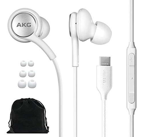Auriculares Samsung Akg Originales Usb Tipo C Con Micrófono