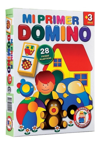 Juego Mi Primer Dominó Ruibal Don Rastrillo (+ 3 Años)