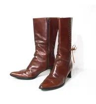 Comprar Botas Sarkany  Cuero Media Caña Dama T. 38 Impecables!