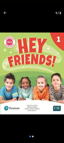 Libro De Ingles  Hey Friends! 1 Pupil's Book + Workbook