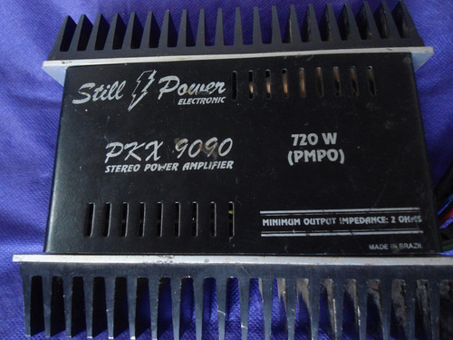 Amplificador Automotivo 720 W Preto (Usado)