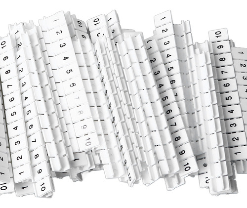 Marcação De Terminais: 100 Unidades: Marker Strip Blocks, La