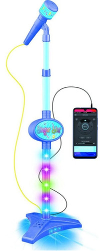 Microfono Para Niños Karaoke Luz Y Sonido