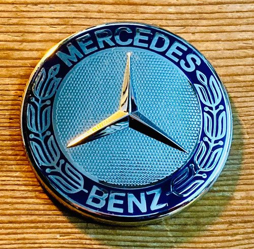 Insignia Emblema Logo Mercedes Benz Plástico 5,5cm Diámetro!