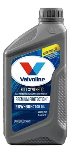 Valvoline 5w30 Sn Sintético Premium Protection 946ml